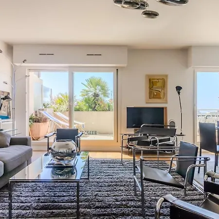 Juan Les Pins Rooftop, 2 Avec Parking * Антіб