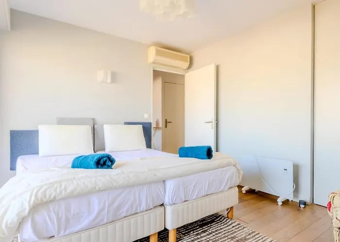 Juan Les Pins Rooftop, 2 Avec Parking アパート *